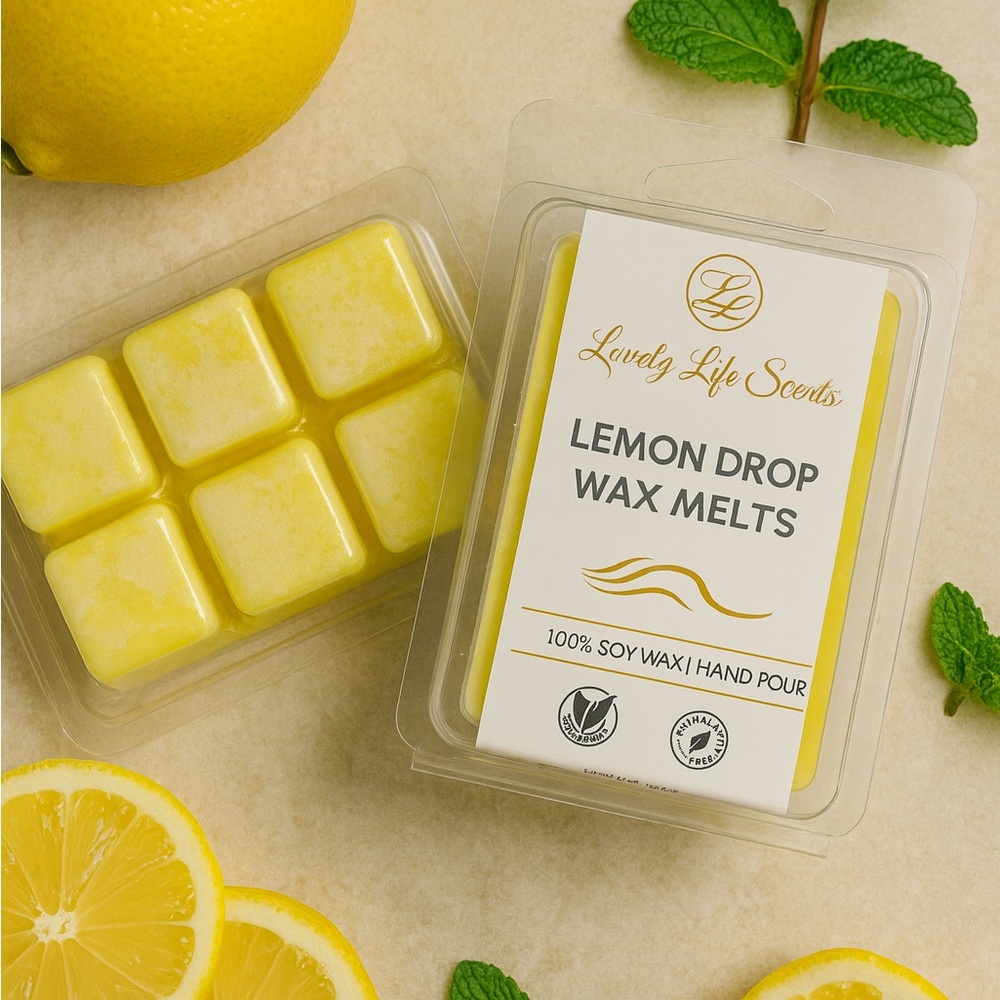 Lovely Life Scents Lemon Drop Soy Wax Melts - Picture 2 of 3